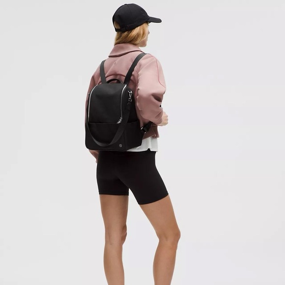 Lululemon City Essentials Small Backpack 10L- Black - Picture 1 of 13